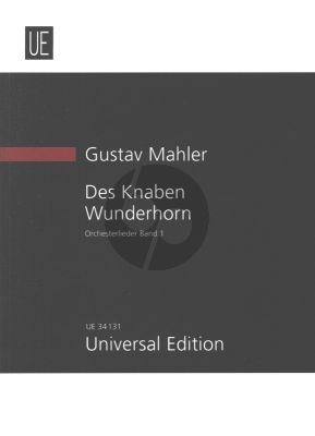 Mahler Des Knaben Wunderhorn Vol.1 (Gesange fur eine Singstimme mit Orch.) Study Score (after critical ed. by Renate Stark-Voit)