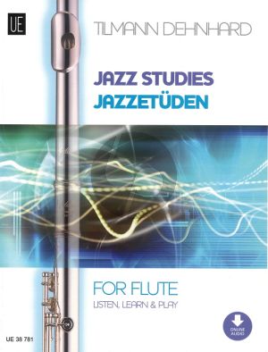 Dehnhard Jazz Studies for Flute - Listen-Learn & Play - Book with Audio OnlineJazz Studies Flute