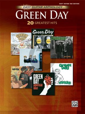 Green Day Easy Guitar Anthology - 20 Greatest Hits for Vocal and Easy Guitar with Standard Notation and TAB