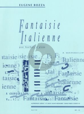 Bozza Fantaisie Italienne Hautbois-Piano