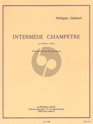 Gaubert Intermede Champetre Hautbois et Piano