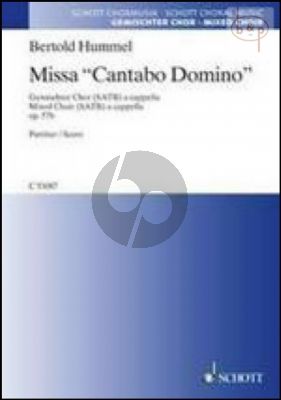 Missa Cantabo Domino Op.16