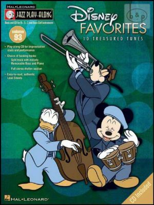 Disney Favourites (Jazz Playalong Series Vol.93)