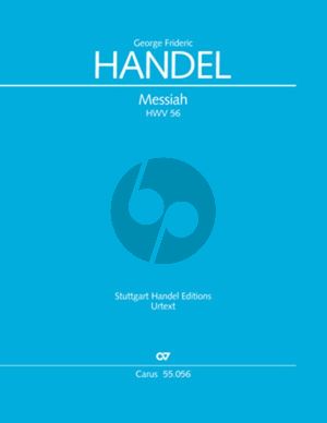 Handel Messiah HWV 56 for Soli, Choir and Orchestra Full Score (edited by Ton Koopman and Jan Siemons) (Carus)