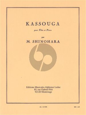 Shinohara Kassouga for Flute and Piano