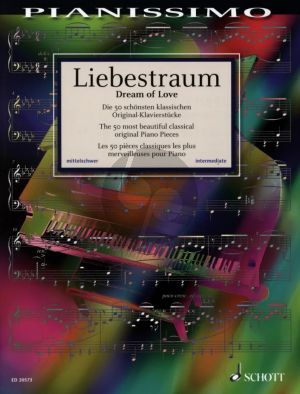 Album Liebestraum (Dream of Love) (50 Most Beautiful Classical Original Piano Pieces) (arr. H.G.Heumann) (interm.level)