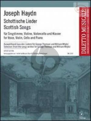 Scottish Songs Voice-Vi.-Vc.-Piano (Score/Parts)