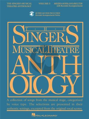 Singers Musical Theatre Anthology Vol.5 (Mezzo-Soprano/Belter (Bk- 2 CD's) (compiled by Richard Walters)