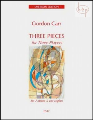 Carr 3 Pieces for 3 Players (Score/Parts)