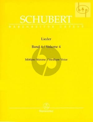 Lieder Vol. 4  Mittel / Medium