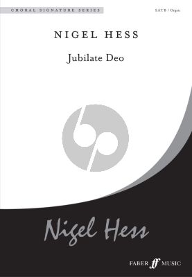 Hess Jubilate Deo SATB and Organ