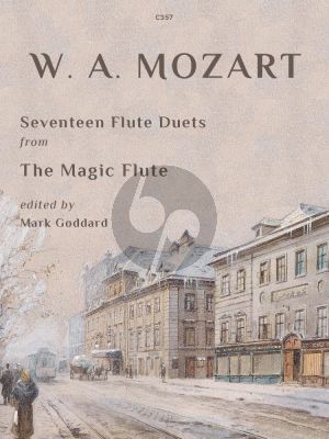 Mozart 17 Duets from The Magic Flute for 2 Flutes (arr. Mark Goddard)