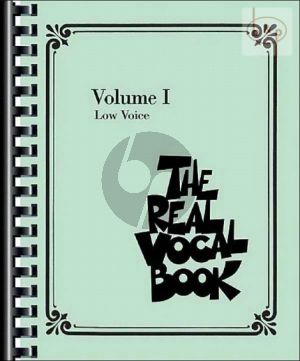 The Real Vocal Book Vol.1 Low Voice