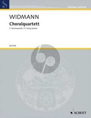 Widmann Chorale Quartet - String Quartet No. 2 (Score/Parts) (2003/2006)