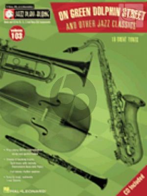 On Green Dolphin Street & other Jazz Classics (Jazz Play-Along Series Vol.103)