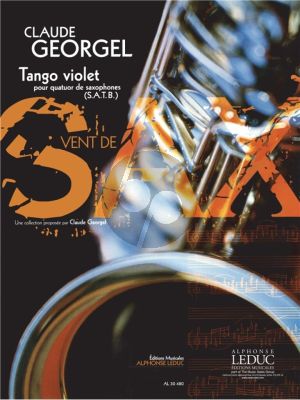 Georgel Tango Violet 4 Saxophones (SATB) (Part./Parties)