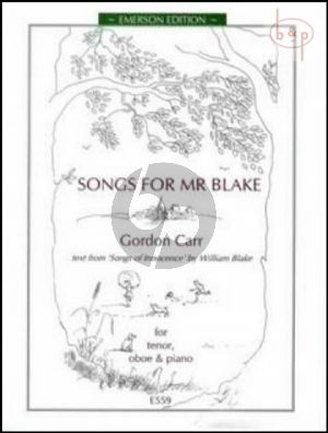 Songs for Mr.Blake (Tenor Voice-Oboe-Piano