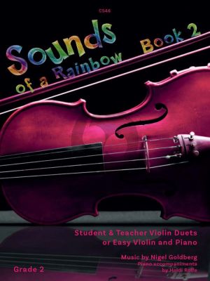 Goldberg Sounds of a Rainbow Vol.2 for Violin and Piano or 2 Violins (Grade 2)