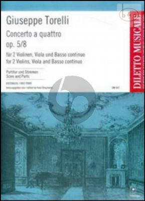 Concerto a Quattro Op.5 No.8 (2 Vi.-Va.-Bc)