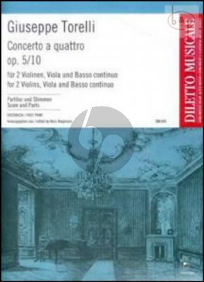 Concerto a Quattro Op.5 No.10 (2 Vi.-Va.-Bc)