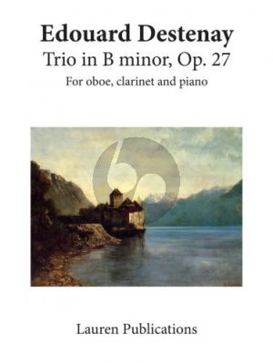 Destenay Trio B-minor Op.27 (Oboe-Clarinet-Piano) (Score/Parts)