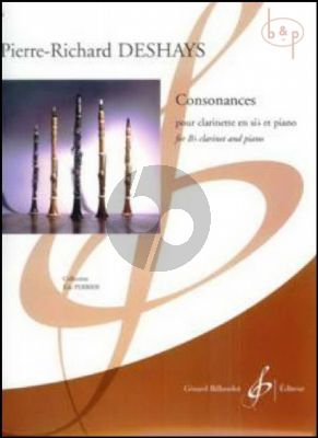 Consonances for Clarinet and Piano