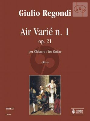 Regondi Air Varie No. 1 Op. 21 for Guitar (edited by Fabio Rizza)