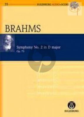 Symphony No.2 Op.73 D-major (Study Score with Audio CD)