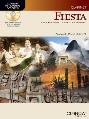 Fiesta for Clarinet (Mexican & South American Favorites) (Bk-Cd) (arr. James Curnow)