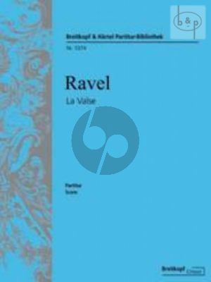 La Valse for Orchestra Study Score