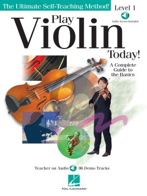 Play Violin Today! Level 1 (A Complete Guide to the Basics) (Book with Audio online)