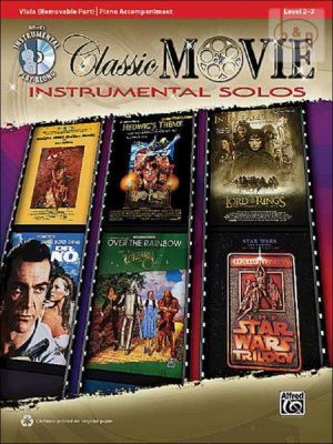 Classic Movie Instrumental Solos (Viola-Piano) (Bk-Cd)