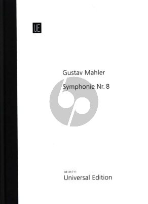 Mahler Symphony No.8 (Soloists, Choir and Orchestra Full Score (after the Mahler Critical Edition) (Universal)