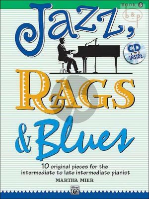 Jazz-Rags & Blues Vol.3 for Piano - Book with Cd