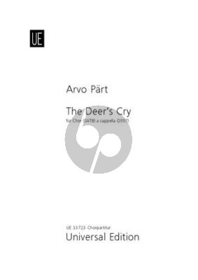 Part The Deer's Cry (2007) SATB a Cappella