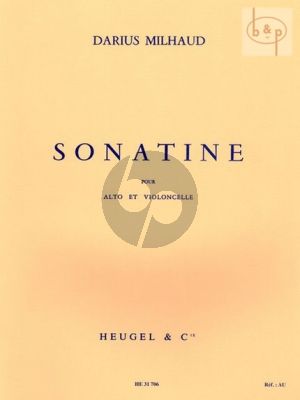 Sonatine Op.378 Viola and Violoncello