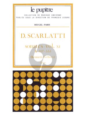 Scarlatti Sonates Vol.11 K.507-555 Clavier (Kenneth Gilbert) (Le Pupitre)