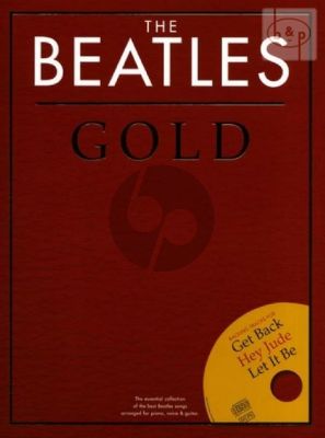 Beatles Gold Piano-Vocal-Guitar - Book with Cd