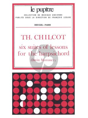 Chilcot 6 Suites of Lessons Harpsichord (Davitt Moroney)