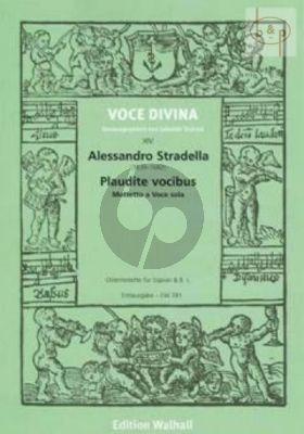 Plaudite vocibus (Motetto) (Sopr.-Bc)