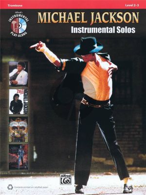 Michael Jackson Instrumental Solos for Trombone Book with Cd (Level 2 - 3)