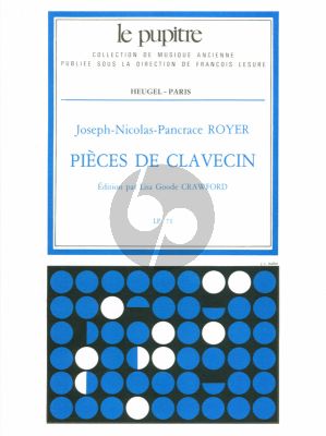 Royer Pieces de Clavecin (Lisa Goode Crawford) (Le Pupitre)