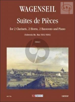 Suites de Pieces (2 Clar.[Bb]- 2 Horns[Eb]- 2 Bassoons-Piano) (Score)