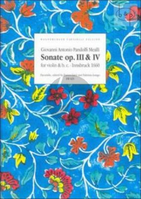 Sonatas Op.3 & Op.4 (Violin-Bc) (Facs.)