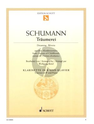 Schumann Traumerei Op.15 No.7 - from Scenes of Childhood for Clarinet and Piano (arr. Wolfgang Birtel)