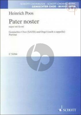 Pater Noster super-mi-fa-mi