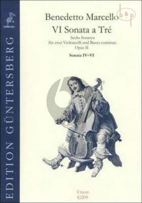 6 Sonatas a tre Op.2 Vol.2 (No.4 - 6)