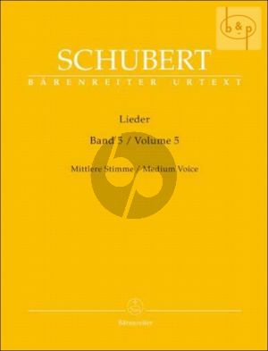 Lieder Vol. 5  Mittel / Medium