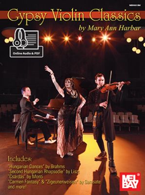 Gypsy Violin Classics for Violin-Piano (Book-Online Audio)