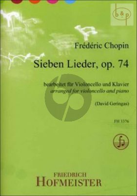 7 Lieder Op.74